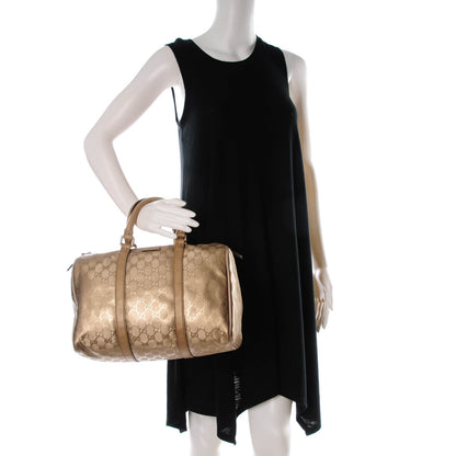 Gucci Imprime Monogram Medium Joy Boston Champagne 2 of 8