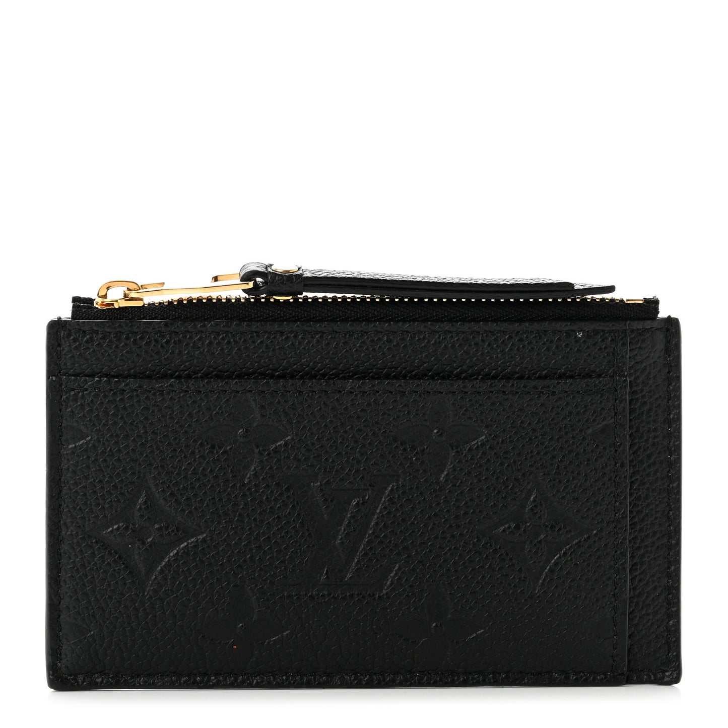 Empreinte Zipper Card Holder Black