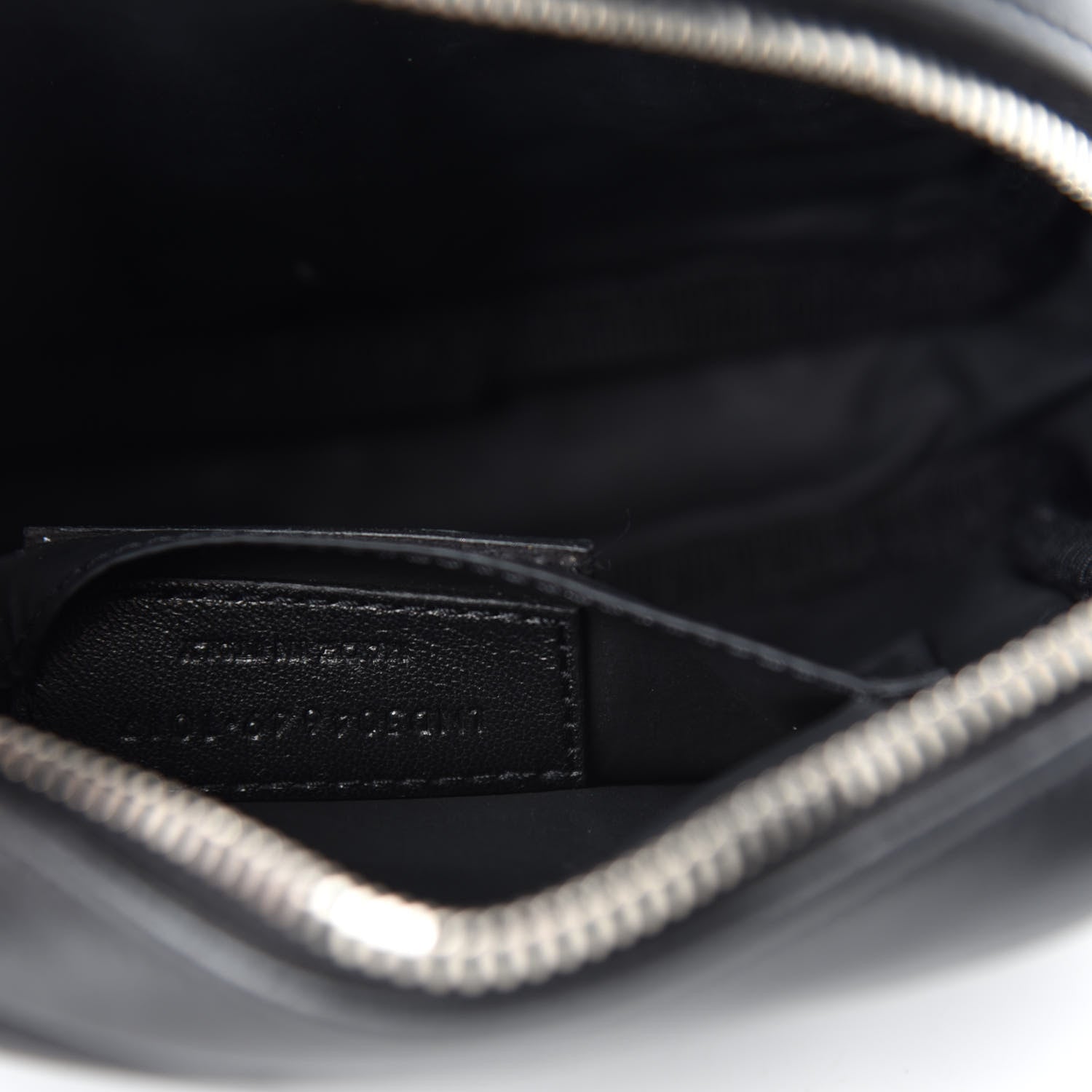 Saint Laurent Lambskin Y Quilted Monogram Loulou Cosmetic Case Black 8 of 8