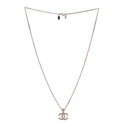Chanel Tweed Effect CC Necklace Gold 3 of 6