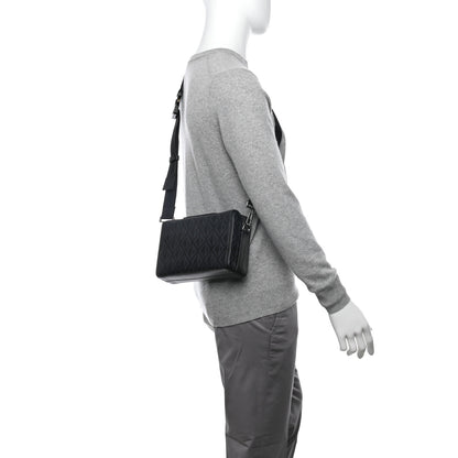 Christian Dior Canvas CD Diamond Lingot 22 Bag Black 2 of 10