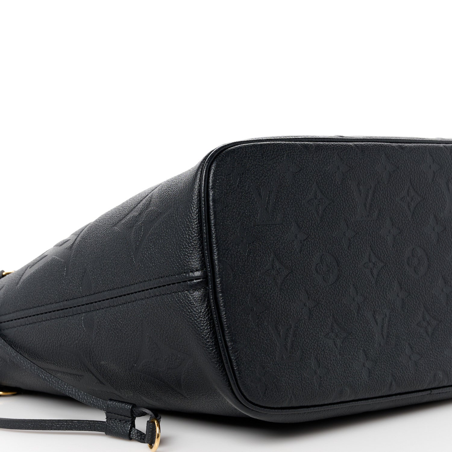Louis Vuitton Empreinte Monogram Giant Neverfull MM Black 9 of 10