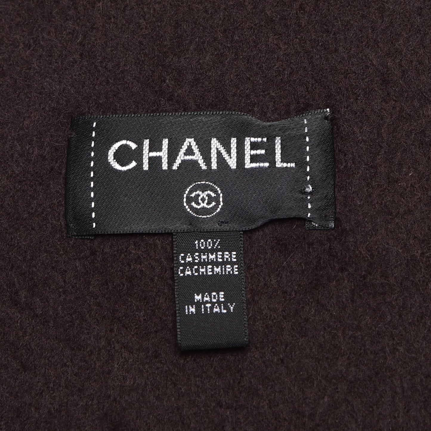 Cashmere CC Scarf Brown
