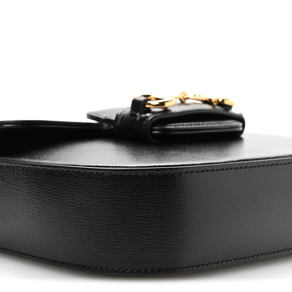 Gucci Azalea Calfskin Web Mini Horsebit 1955 Shoulder Bag Black 9 of 11