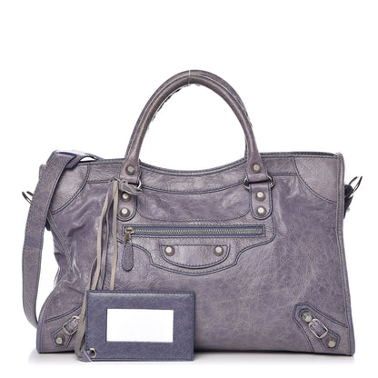 Balenciaga Agneau Giant 12 Silver Hardware City Jacynthe 1 of 20