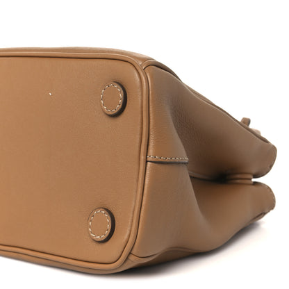 Prada Saffiano Mini Galleria Double Zip Tote Caramel 10 of 10