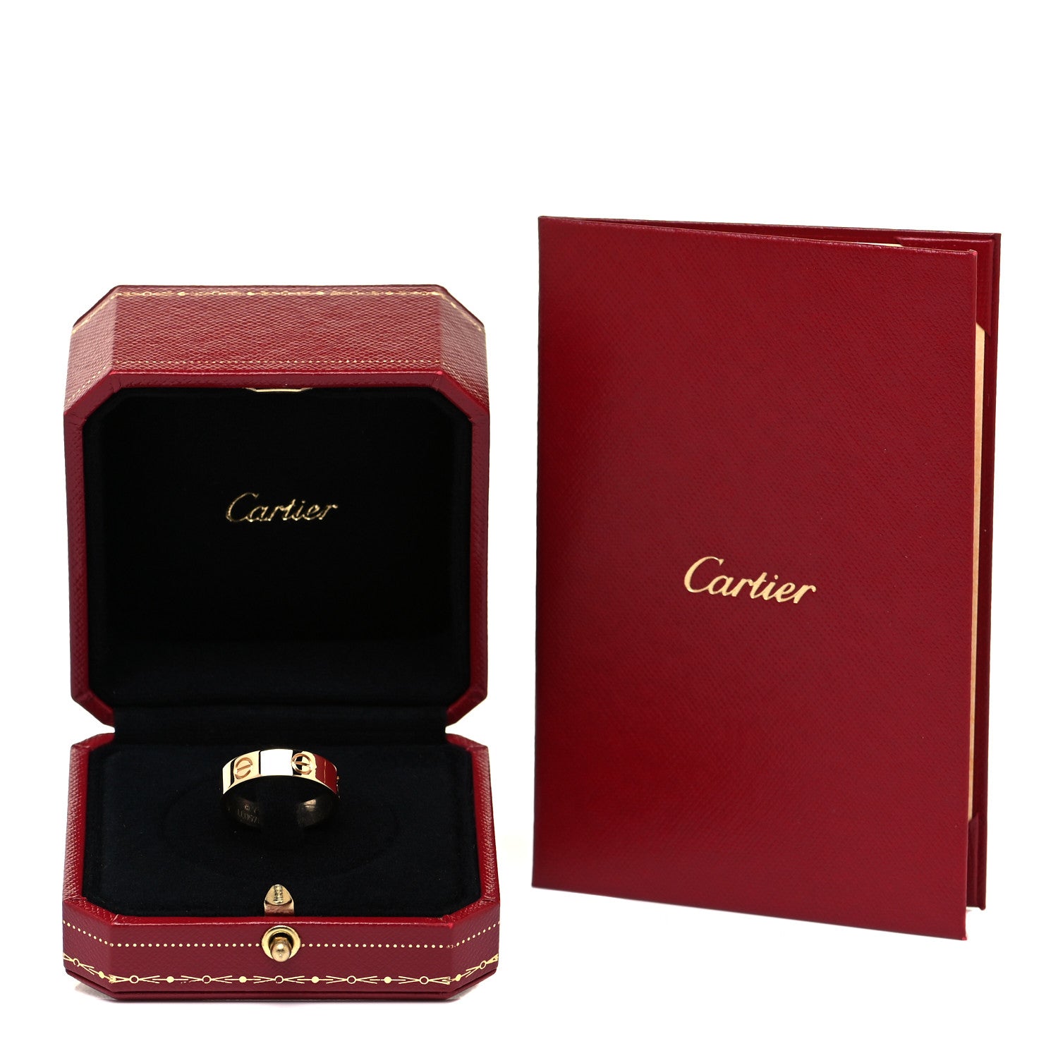 Cartier 18K Yellow Gold 5.5mm LOVE Ring 57 8 5 of 5