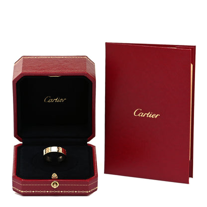 Cartier 18K Yellow Gold 5.5mm LOVE Ring 57 8 5 of 5