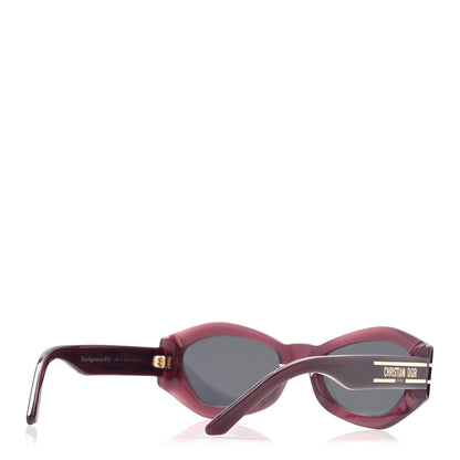 Christian Dior Acetate DiorSignature B1U Butterfly Sunglasses Purple 4 of 7