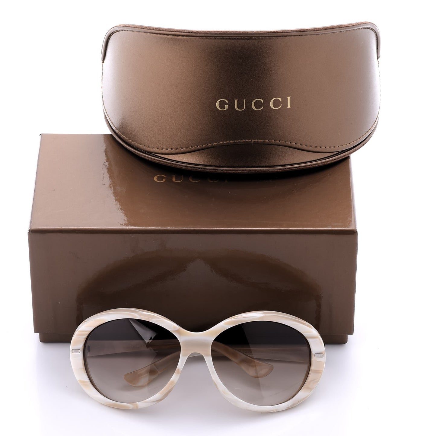 Acetate Oval Sunglasses GG2988/S White