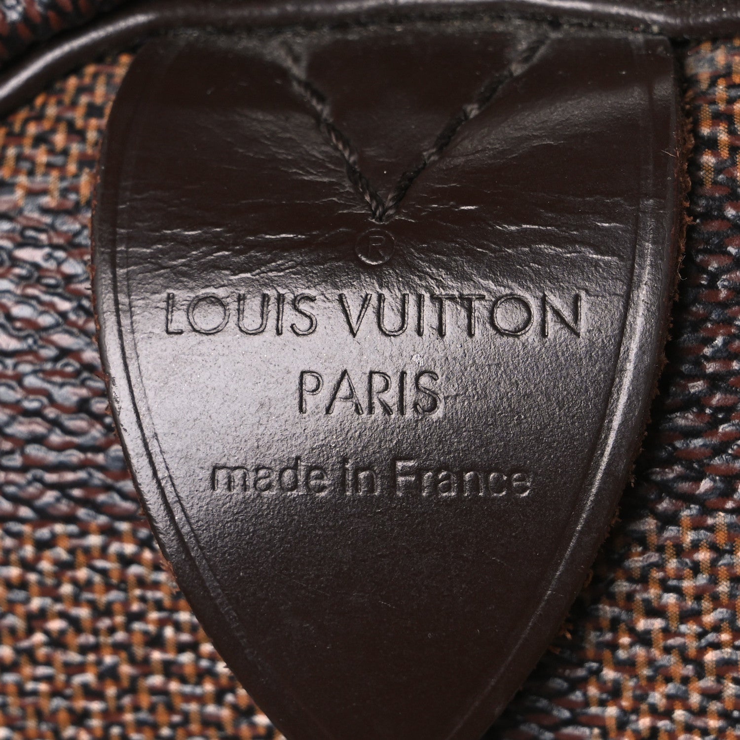 Louis Vuitton Damier Ebene Speedy 30 5 of 9