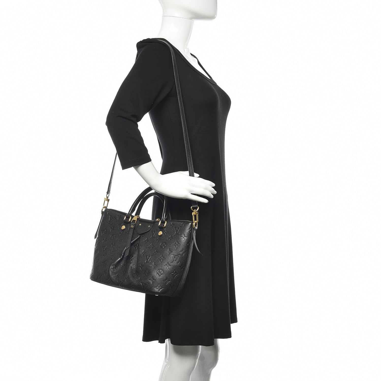 Louis Vuitton Empreinte Mazarine PM Black 2 of 9