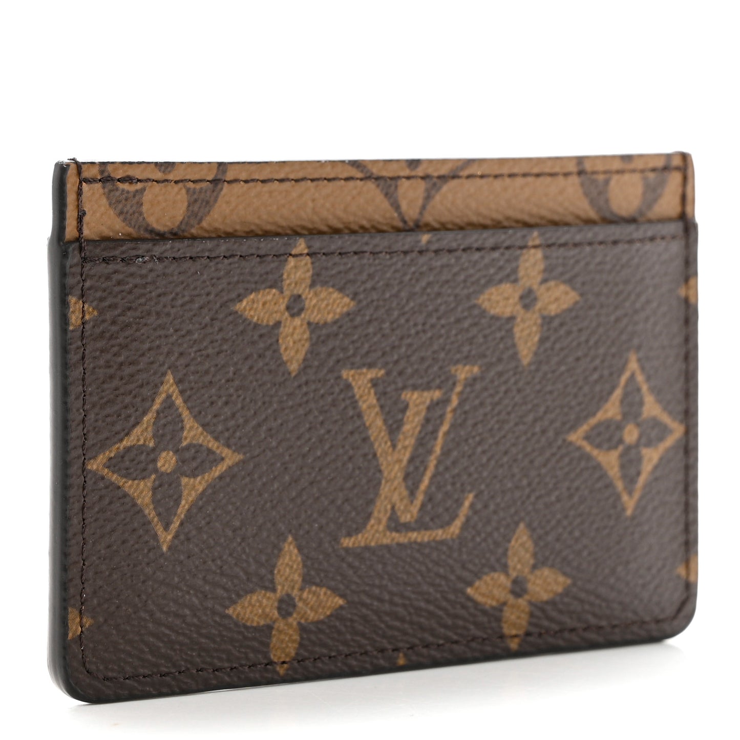 Reverse Monogram Card Holder