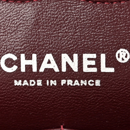 Chanel Lambskin Quilted Medium Double Flap Black 6 of 12