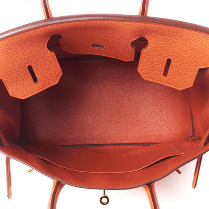 Hermes Togo Birkin 30 Feu 14 of 32