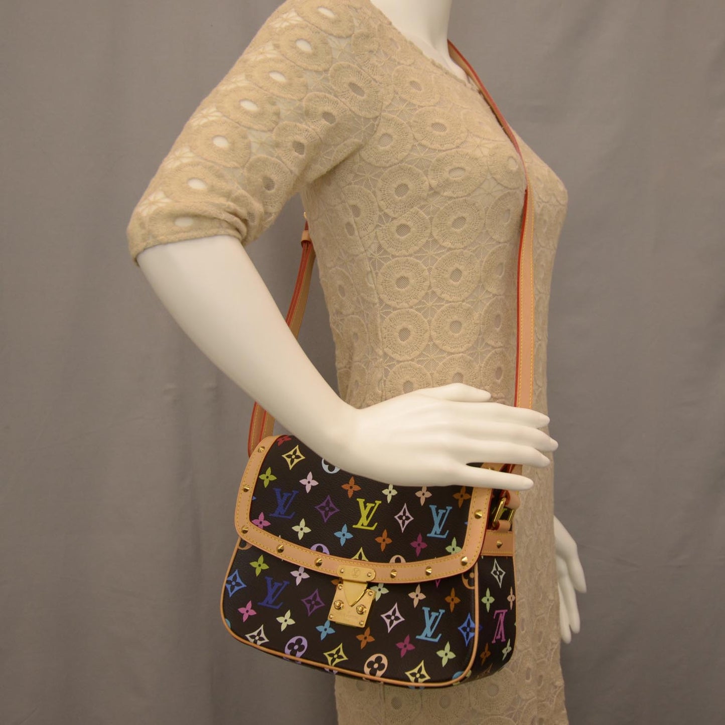 Monogram Multicolor Sologne Black