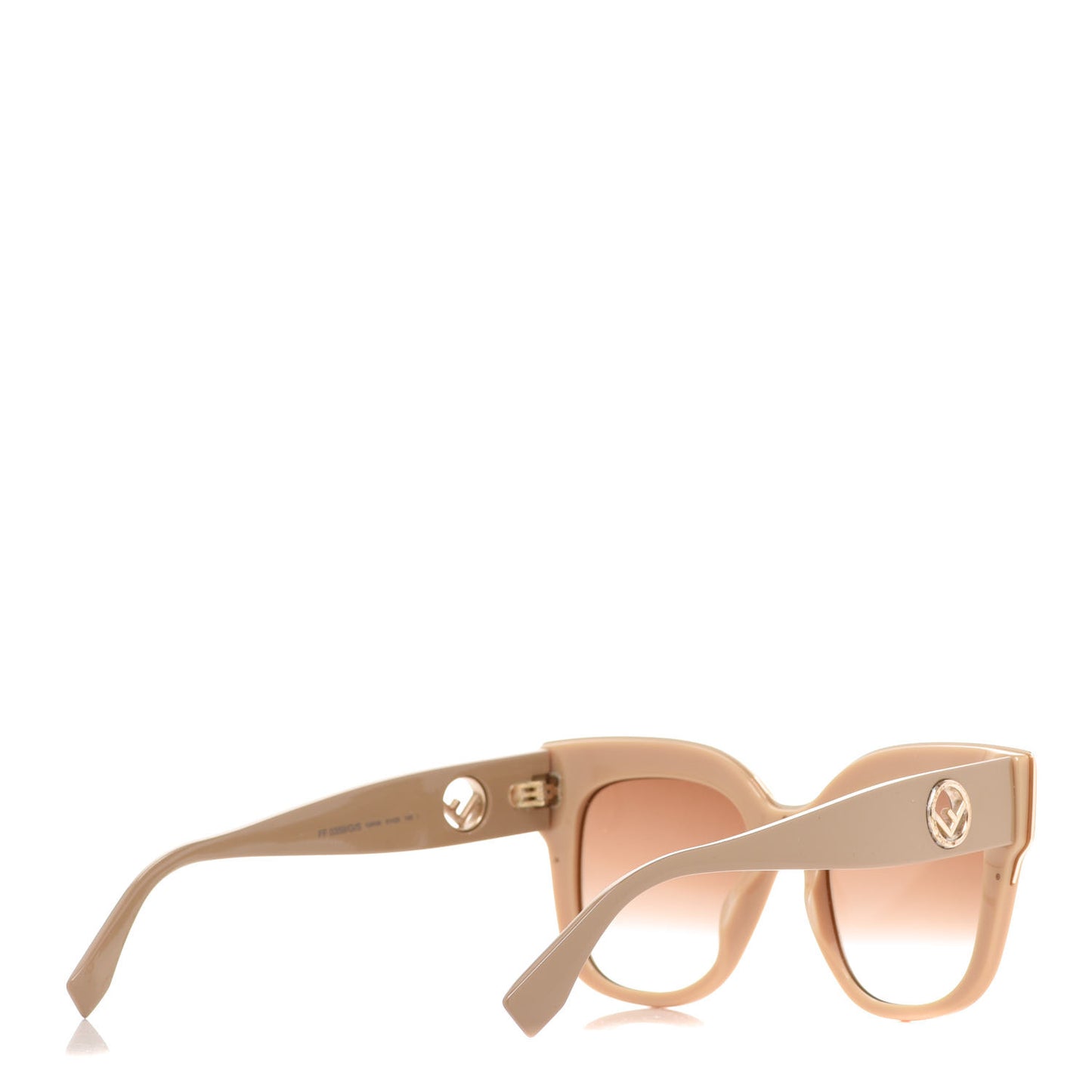 Acetate F is Fendi Sunglasses FF 0359/G/S Beige