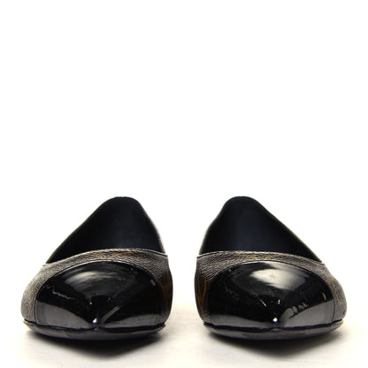 Louis Vuitton Patent Monogram Fetish Ballerina Flats 35.5 4 of 6