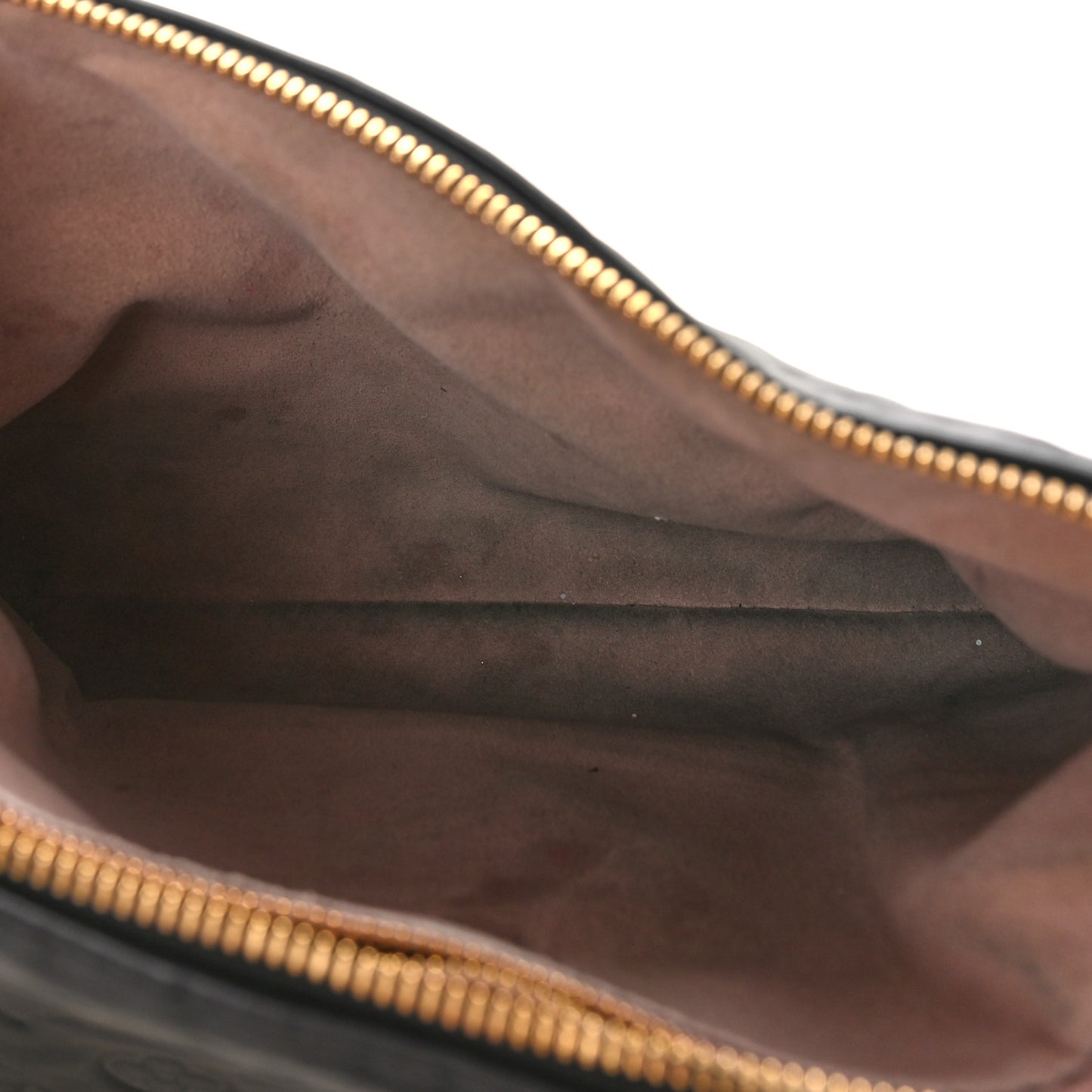 Lambskin Embossed Monogram Coussin PM Black