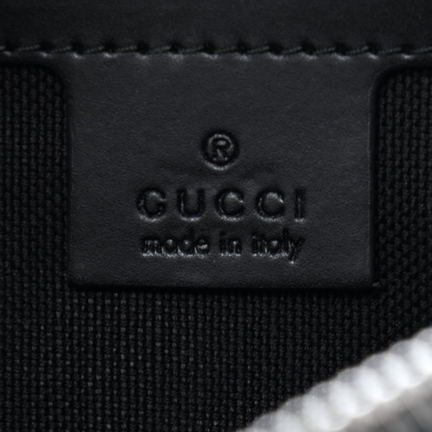 Soft GG Supreme Monogram Web Belt Bag Black Grey