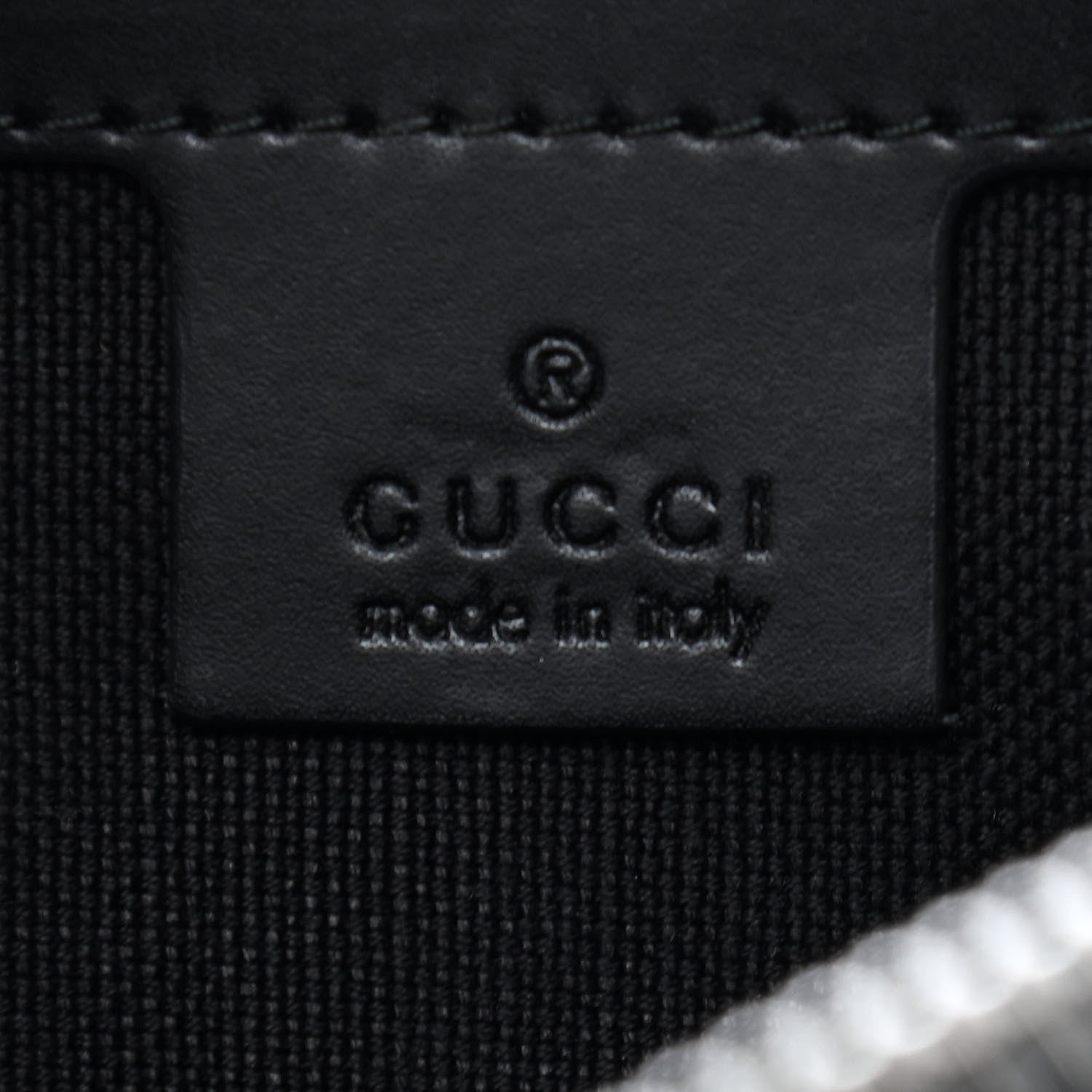 Gucci Soft GG Supreme Monogram Web Belt Bag Black Grey 11 of 17