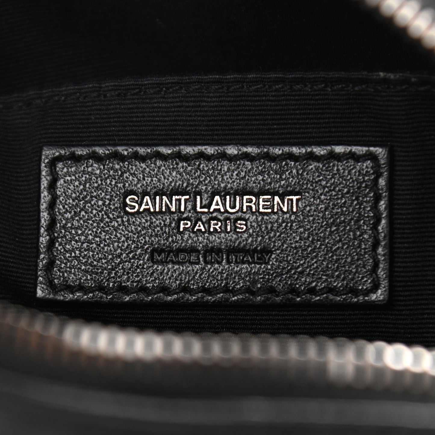 Calfskin Matelasse Monogram Lou Camera Bag Black