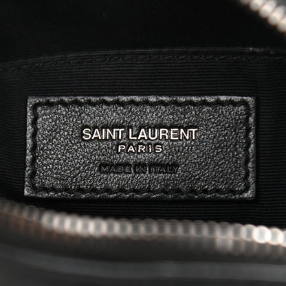 Saint Laurent Calfskin Matelasse Monogram Lou Camera Bag Black 5 of 11