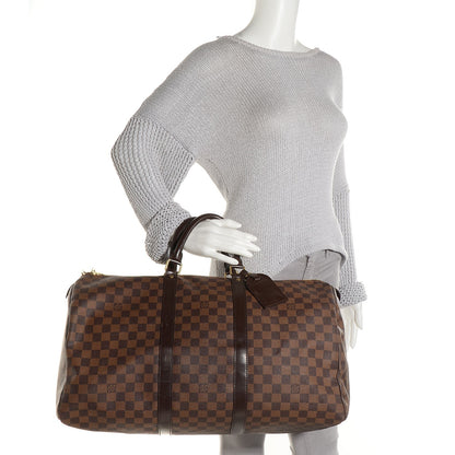 Louis Vuitton Damier Ebene Keepall 50 2 of 8