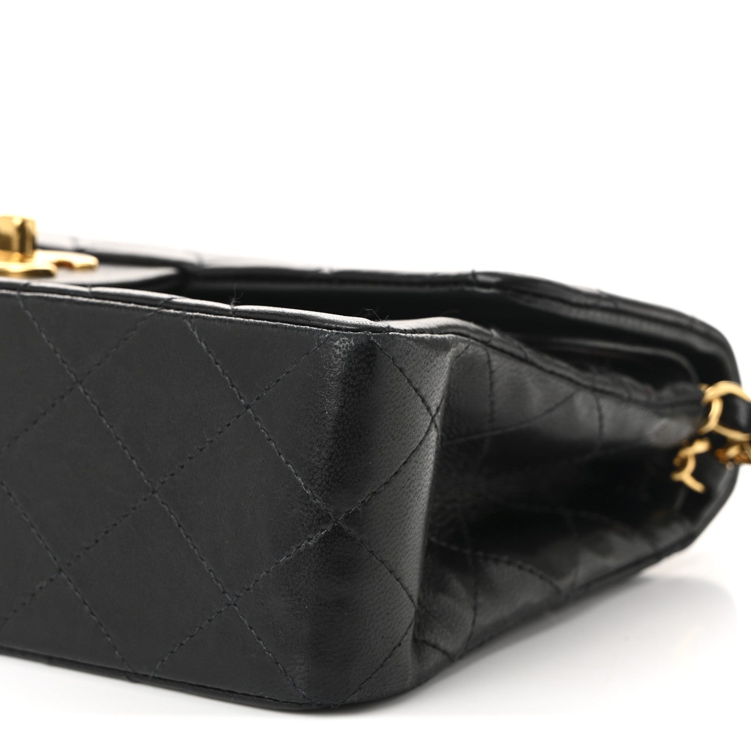 Chanel Lambskin Quilted Small Double Flap Black 10 of 10