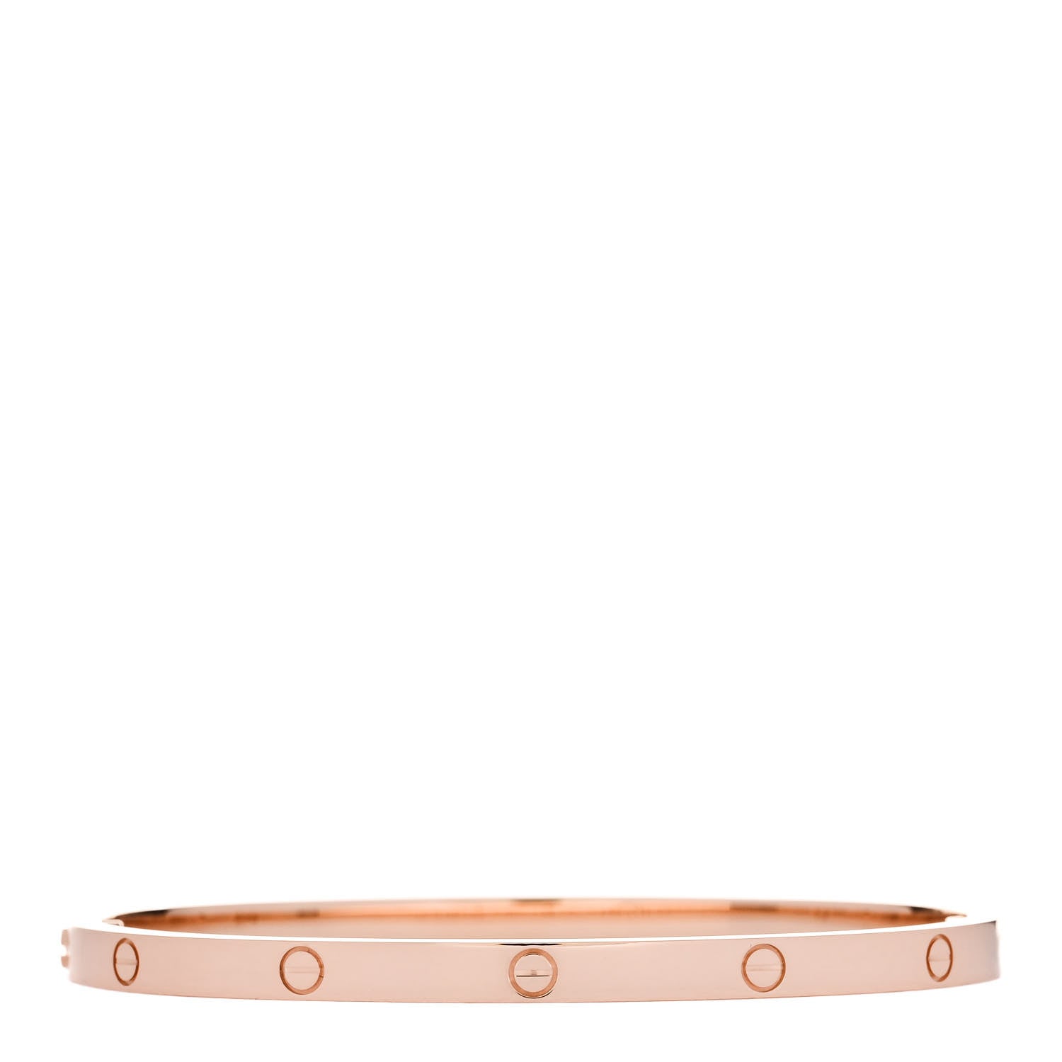 Cartier 18K Pink Gold Small LOVE Bracelet 16 2 of 8