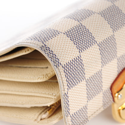 Louis Vuitton Damier Azur Joey Wallet 10 of 12