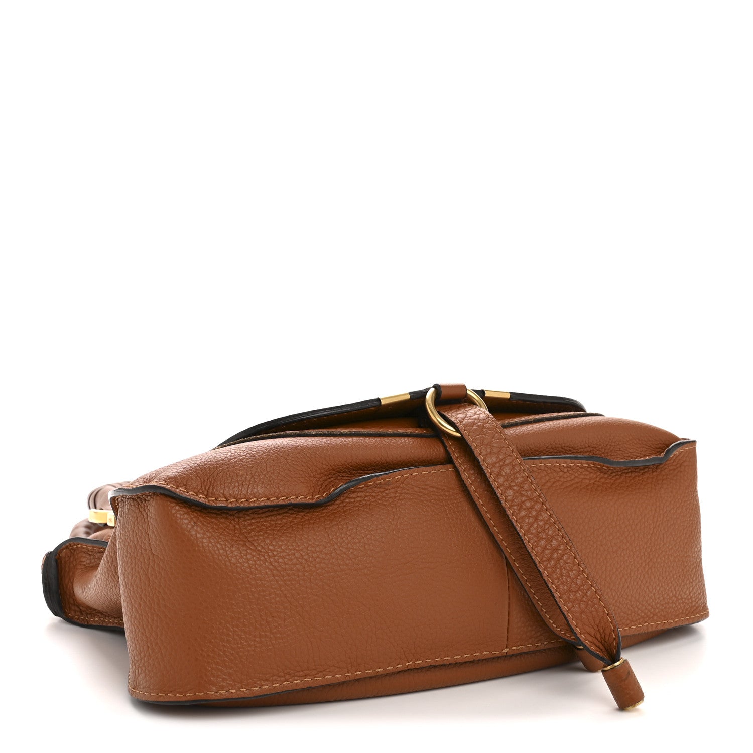 Chloe Calfskin Small Marcie Satchel Tan 4 of 13