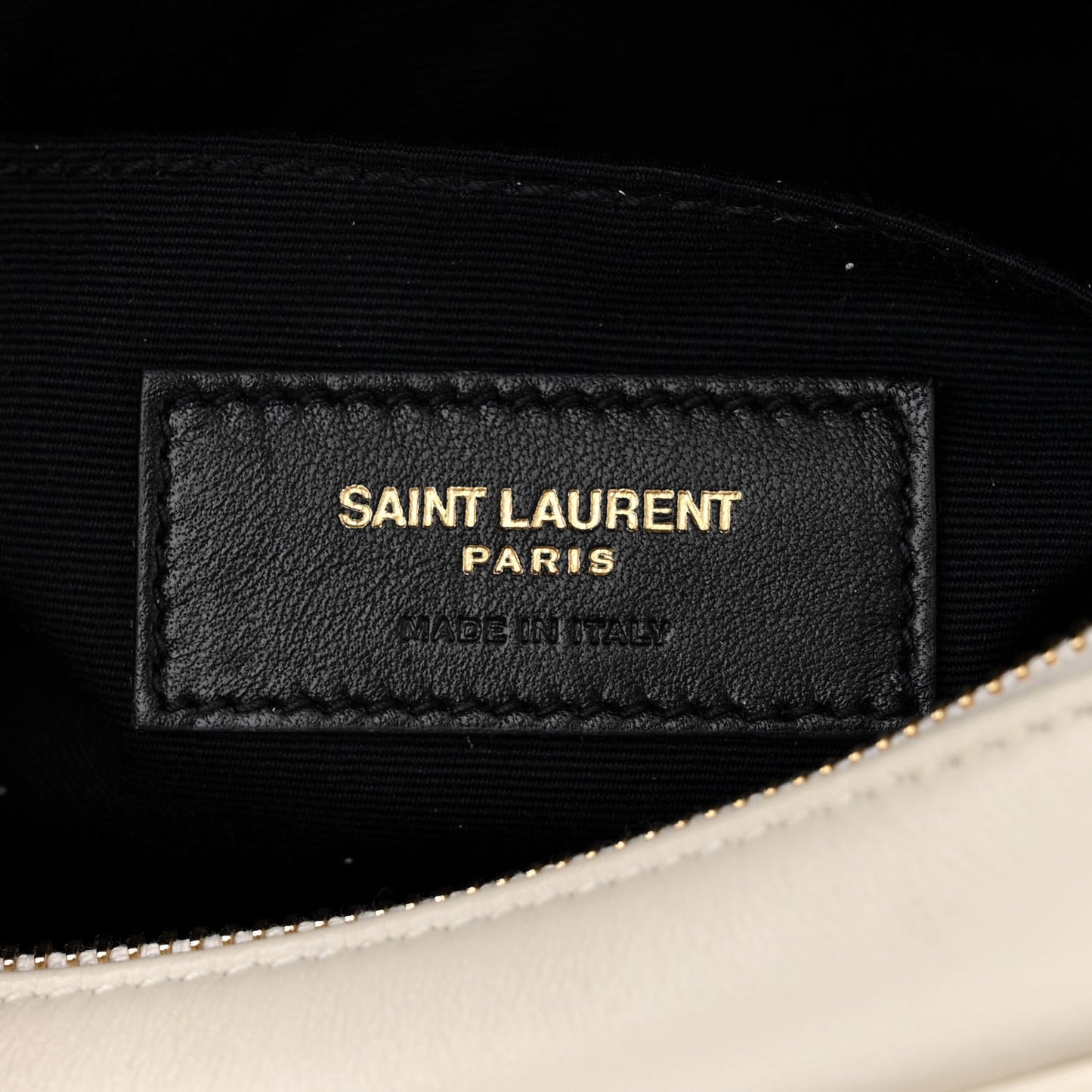 Calfskin Matelasse Monogram Lou Belt Bag Ivory