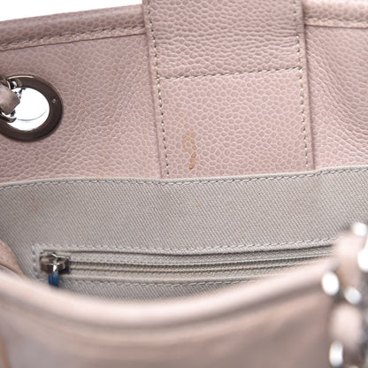Chanel Glazed Calfskin Mini Deauville Tote Light Pink 11 of 17