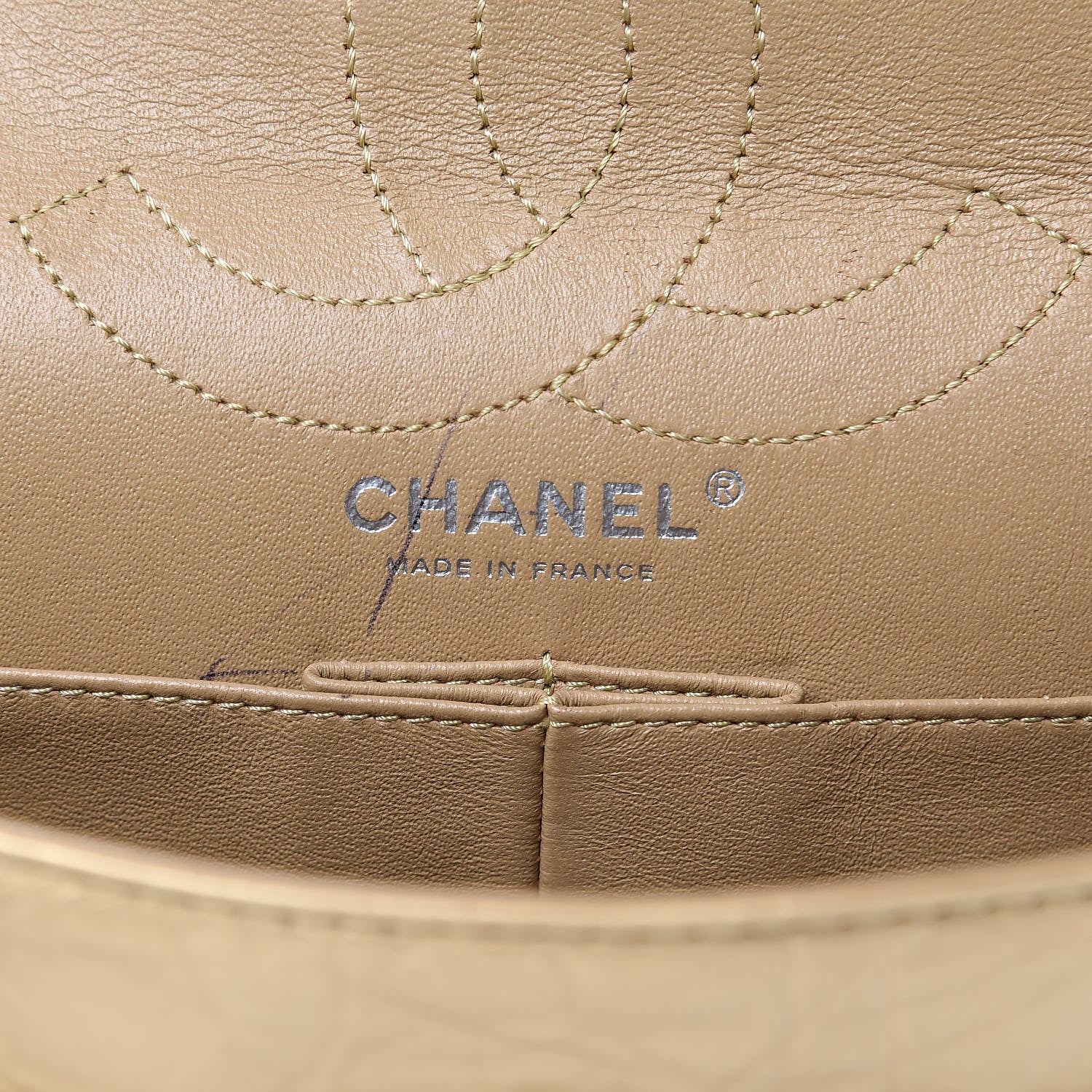 Chanel Metallic Aged Calfskin Quilted 2.55 Reissue 226 Flap Gold 6 of 18