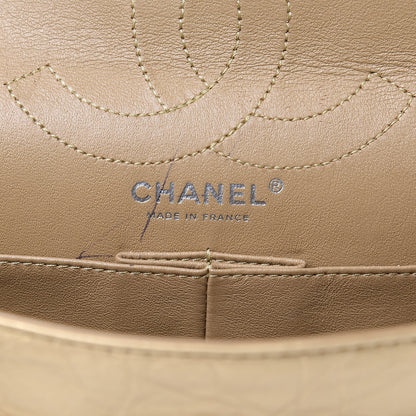 Chanel Metallic Aged Calfskin Quilted 2.55 Reissue 226 Flap Gold 6 of 18