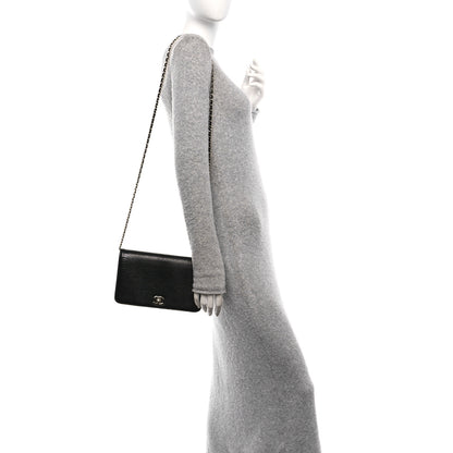 Chanel Lizard Small Single Flap Black 2 of 10