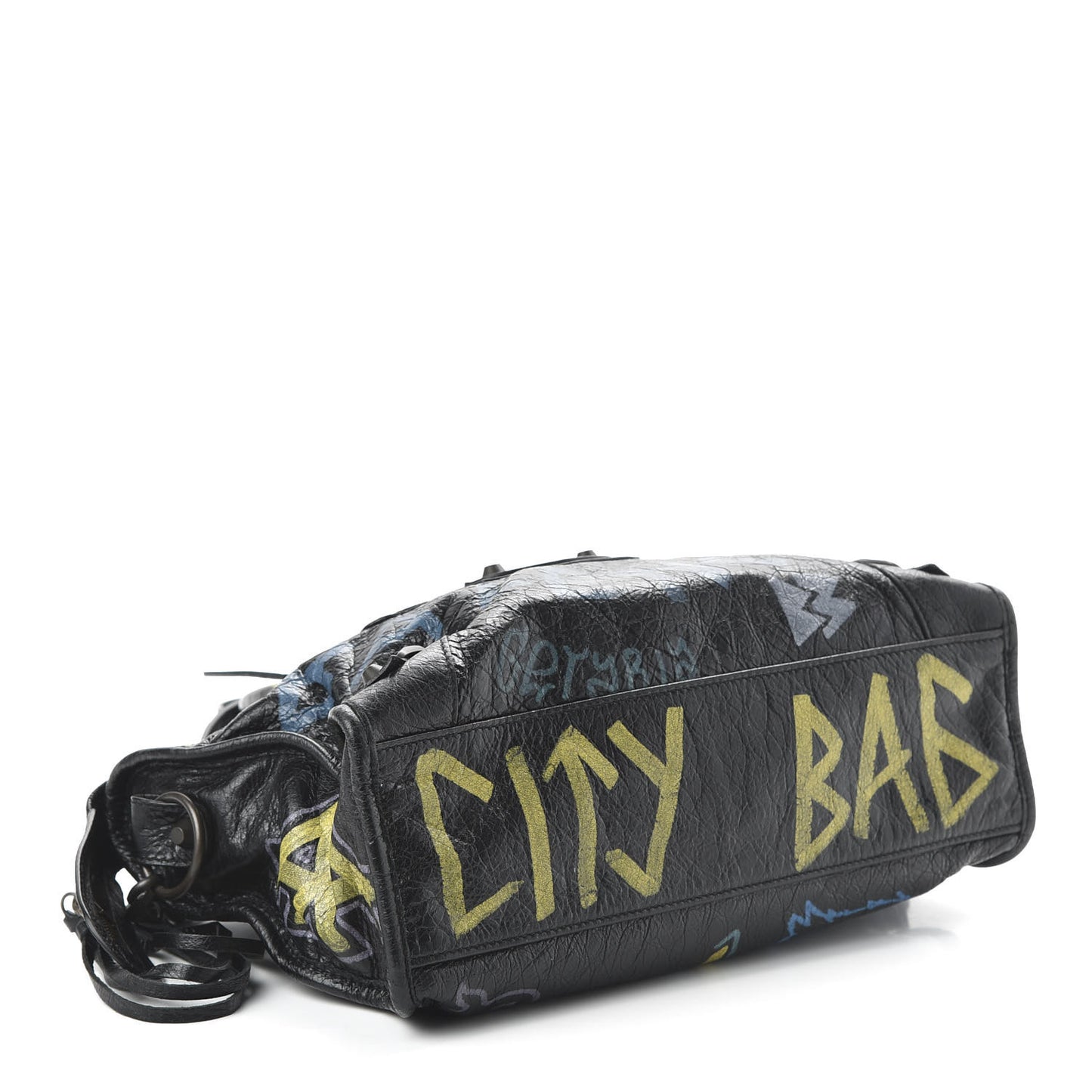 Agneau Graffiti All Over Classic Hardware S City Black Multicolor