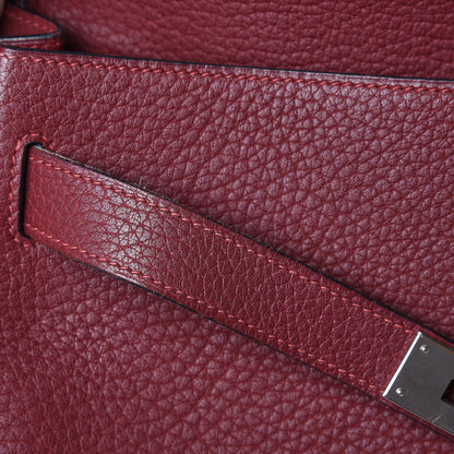 Hermes Fjord Kelly Retourne 40 Rouge H 18 of 19