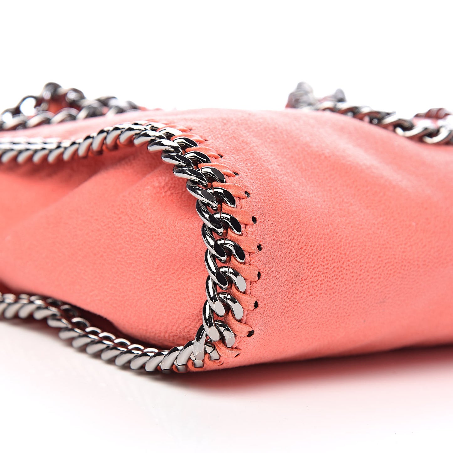 Shaggy Deer Mini Falabella Fold Over Tote Peony