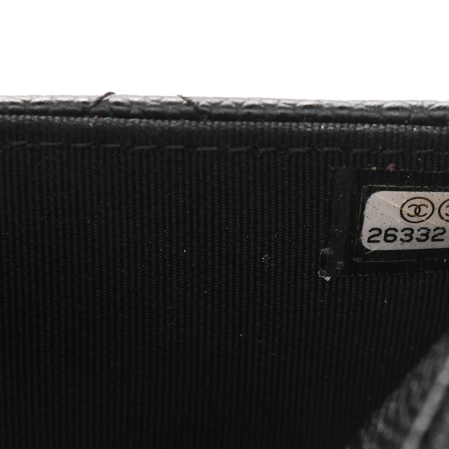 Chanel Caviar Quilted Wallet On Chain WOC Black 8 of 10