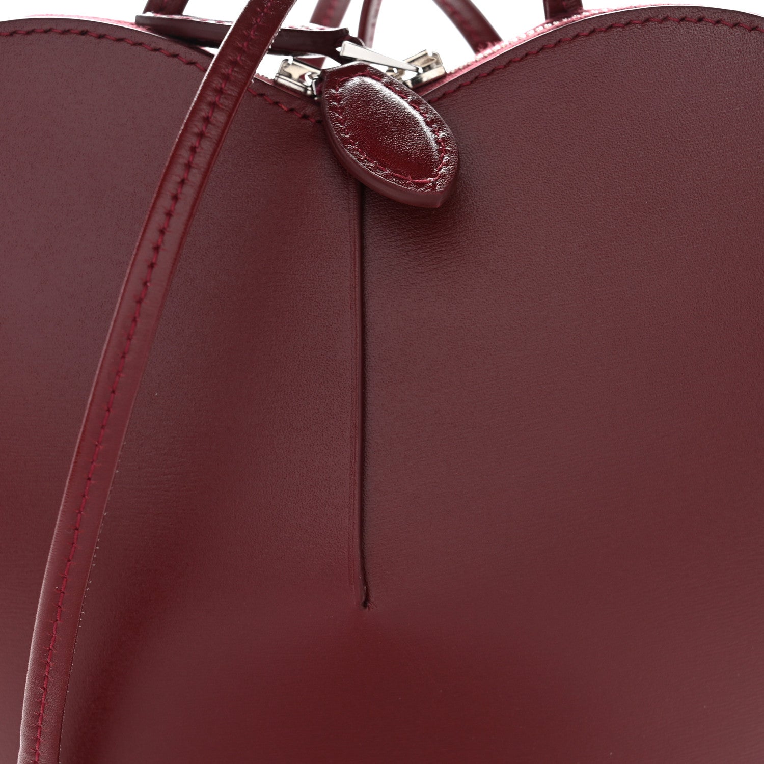 Alaia Lux Calfskin Le Coeur Bag Rouge Grenat 7 of 9