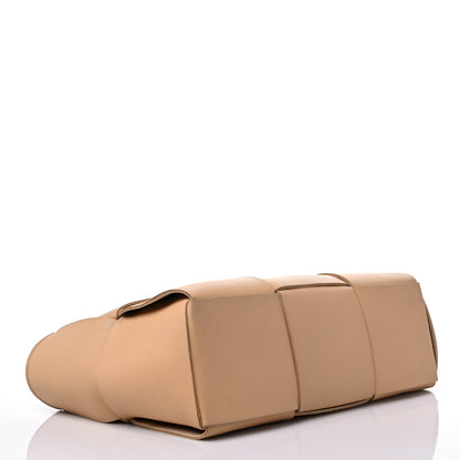 Bottega Veneta Nappa Maxi Intrecciato Medium Arco Tote Almond 3 of 19