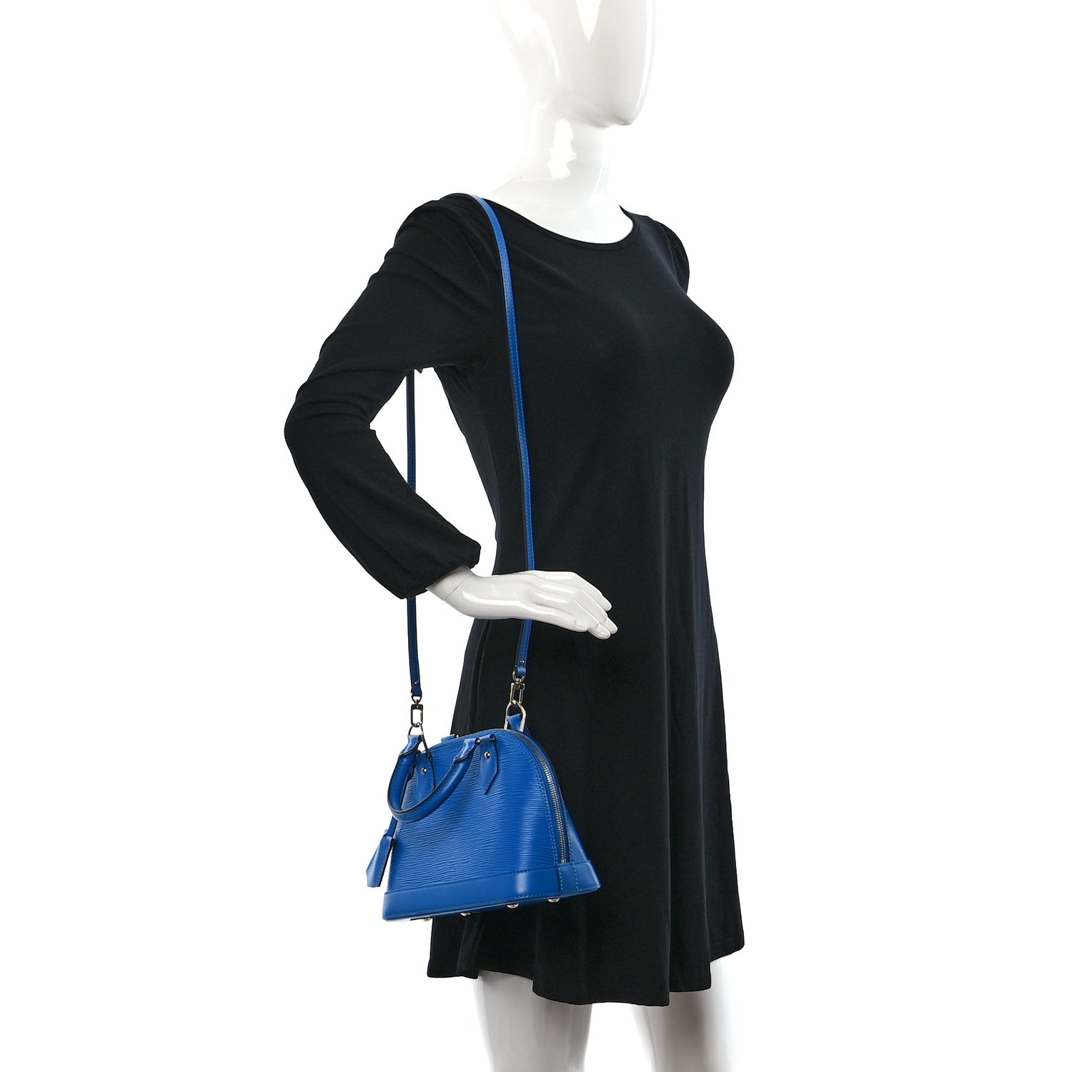 Louis Vuitton Epi Alma BB Lazuli 2 of 11