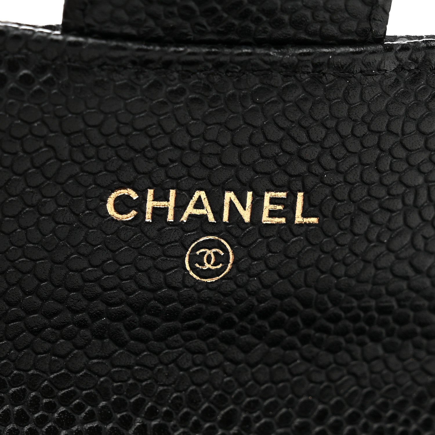 Chanel Caviar Quilted Flap Card Holder Wallet Black 6 of 8