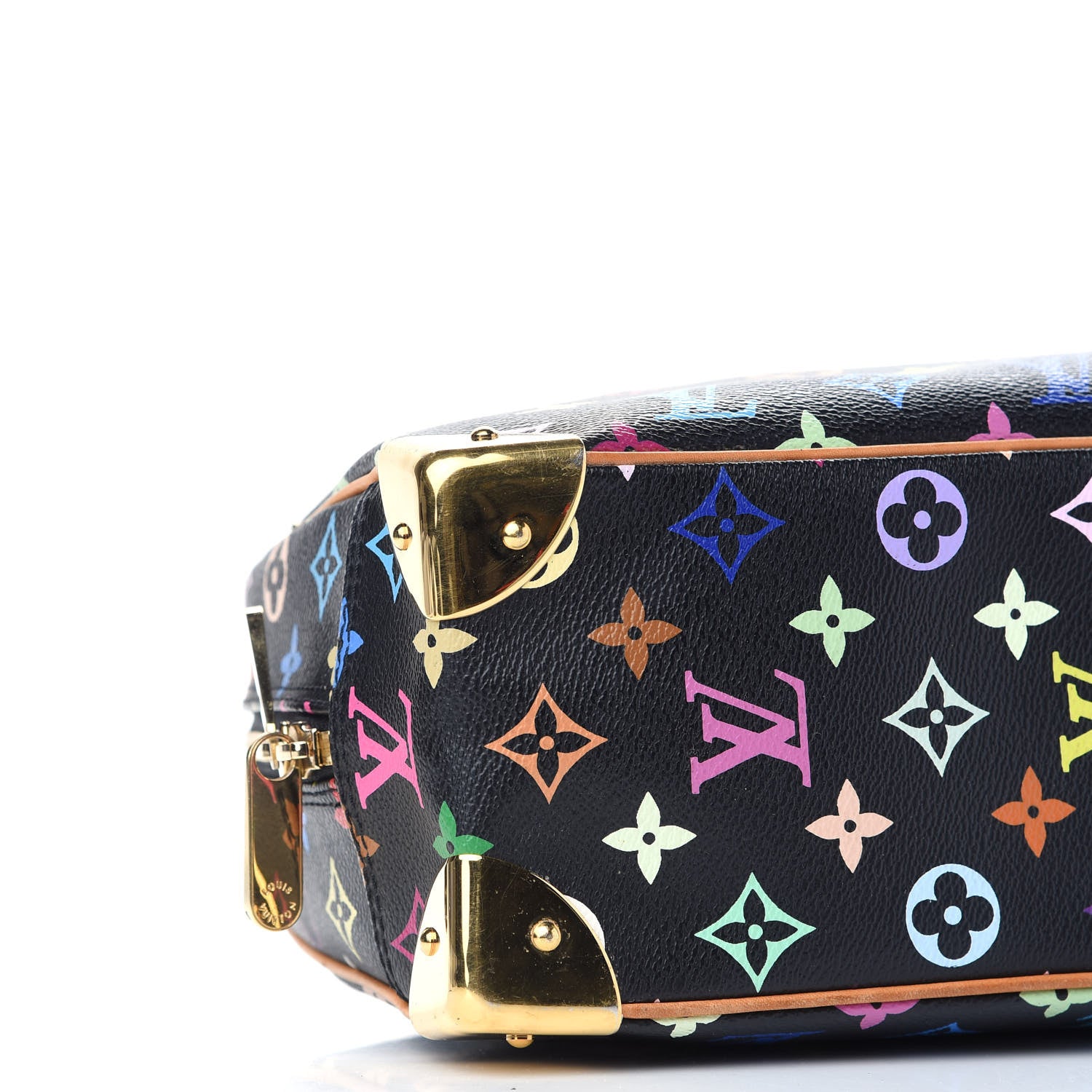 Louis Vuitton Monogram Multicolor Trouville Black 7 of 10