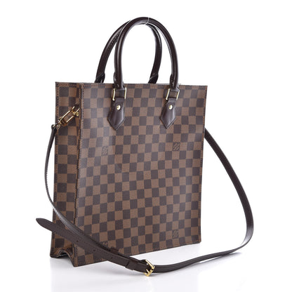 Louis Vuitton Damier Ebene Sac Plat PM 3 of 8