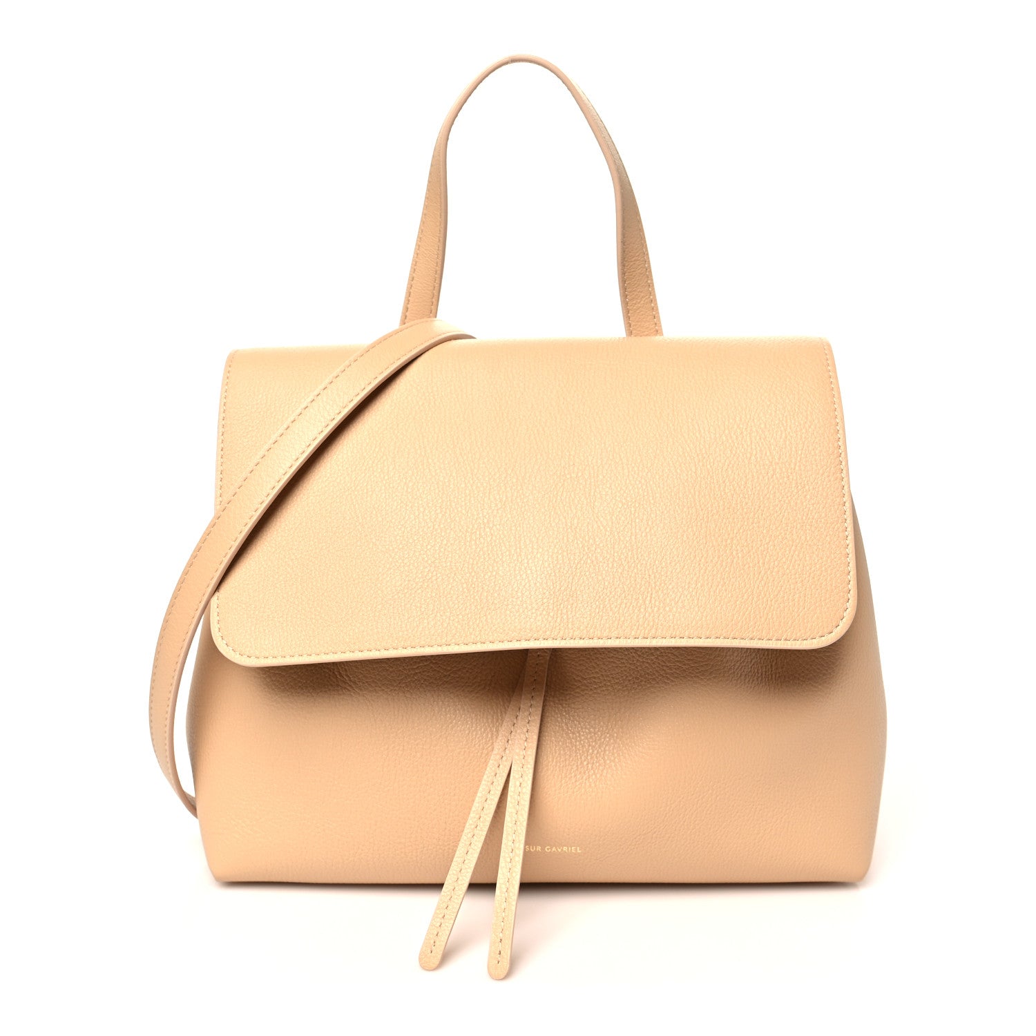 Mansur Gavriel Calfskin Soft Lady Bag Sand 1 of 9