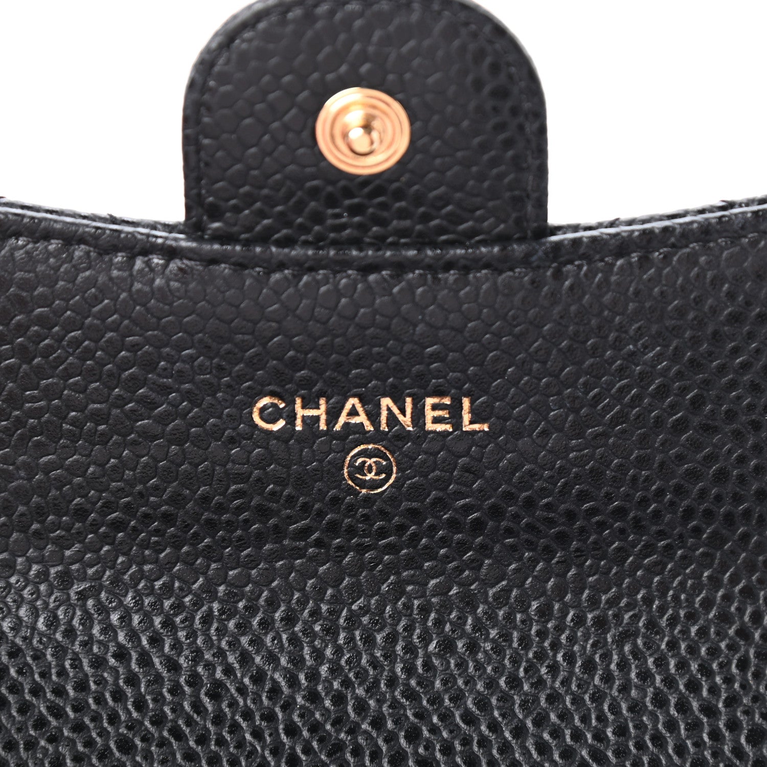 Chanel Caviar Quilted Flap Card Holder Black 7 of 8