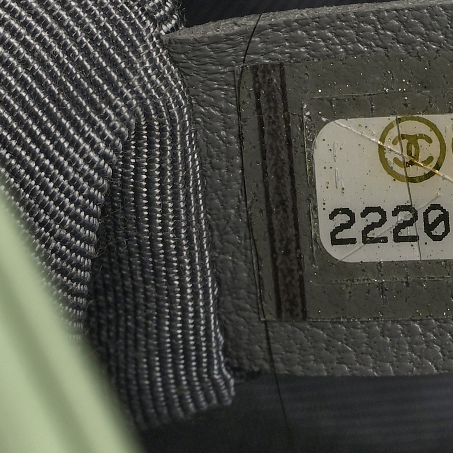 Chanel Calfskin Chevron Quilted Medium Boy Flap Light Green 6 of 9